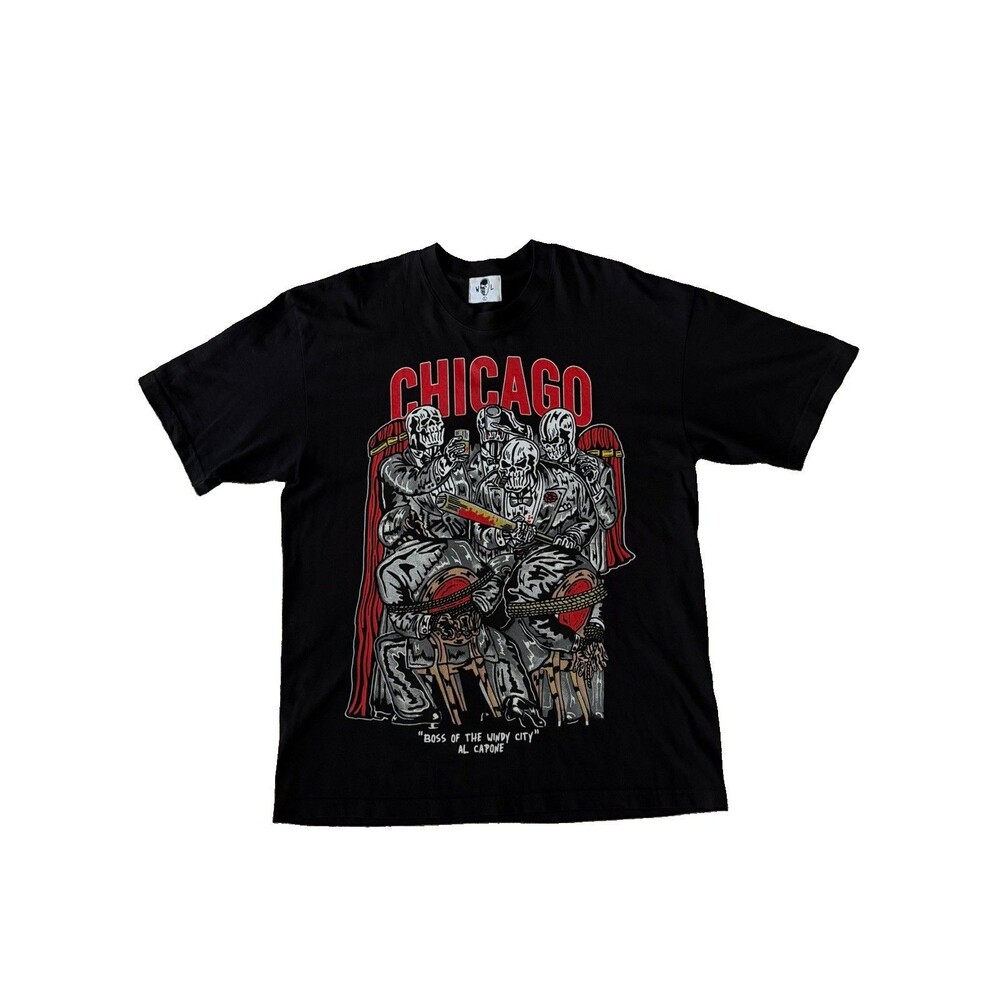 Warren Lotas Chicago Al Capone Shirt Size Large